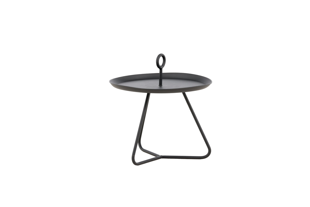 Table d'appoint de jardin Moeve - Ø40 en acier noir