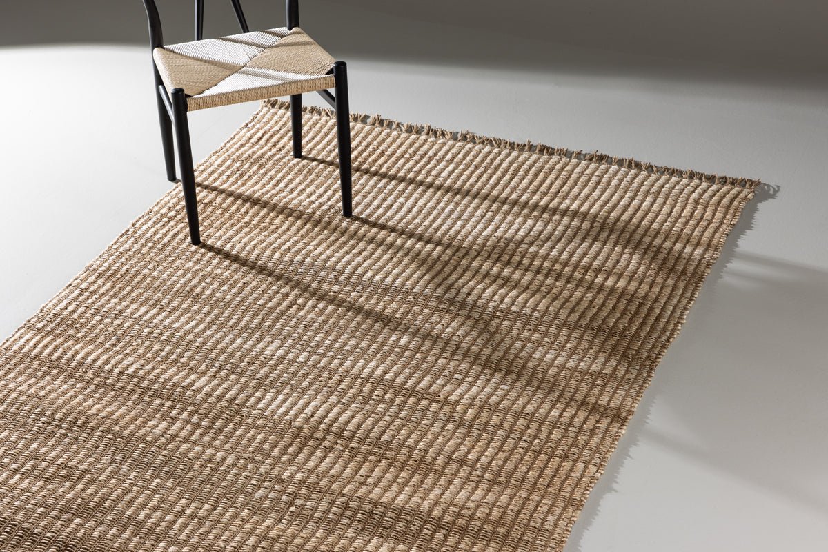 Teppich Runa – aus 100 % Jute in Beige