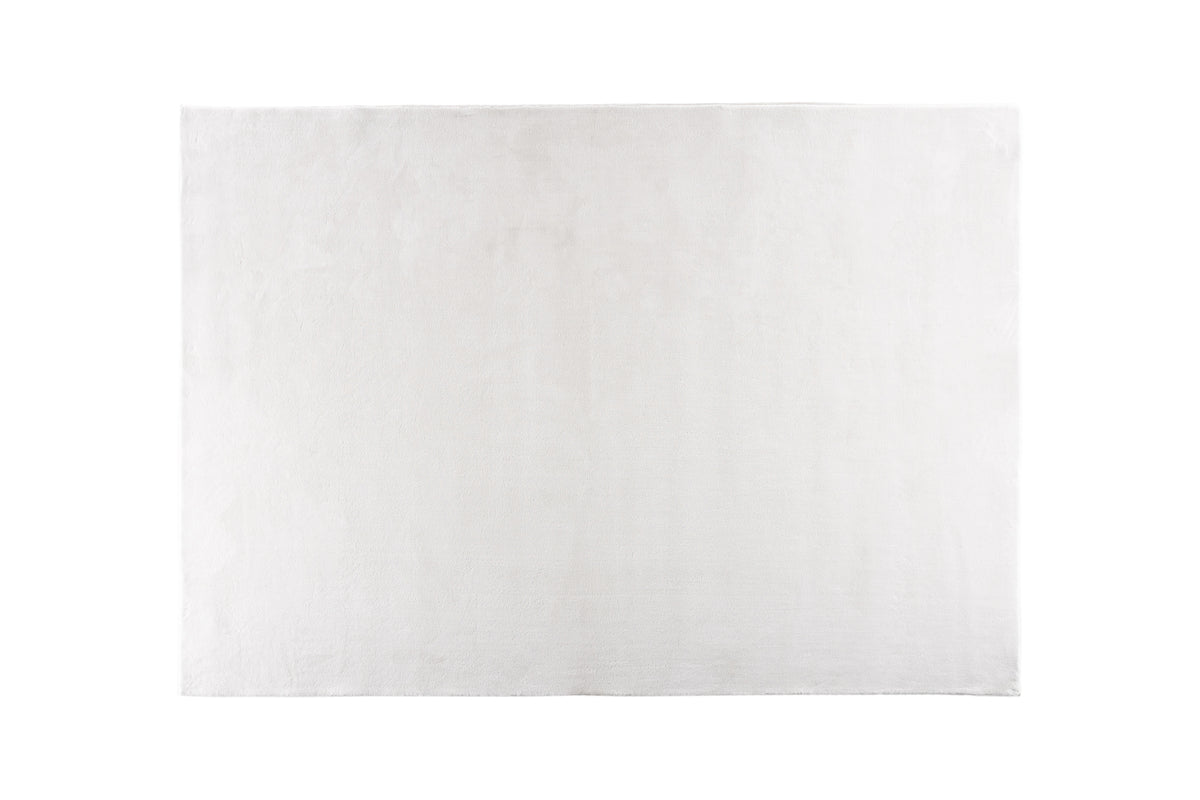 Tapis Liora – en Blanc en polyester et non-tissé