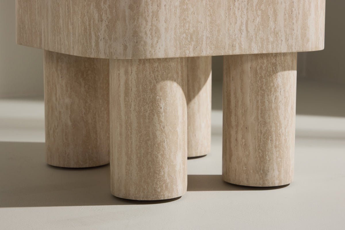 Table d'appoint Alira – en Beige doux