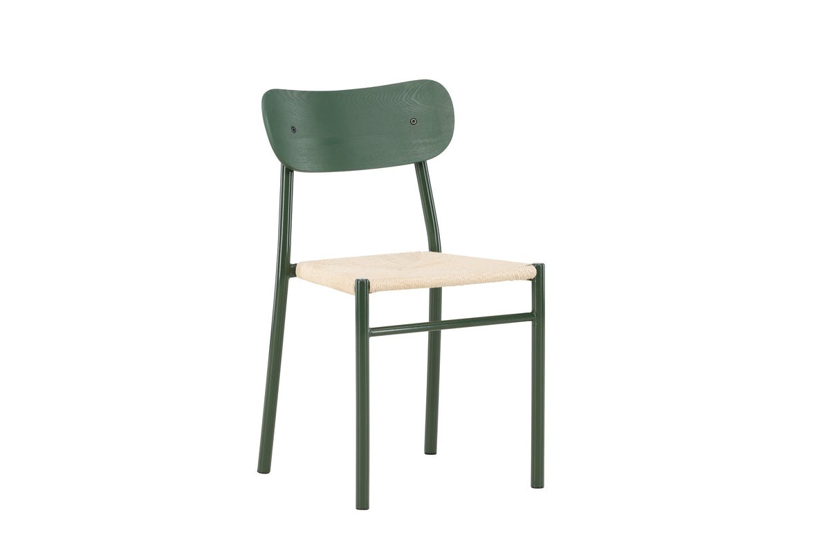 Ensemble de 2 - Chaise Pam en Vert ou Marron au choix
