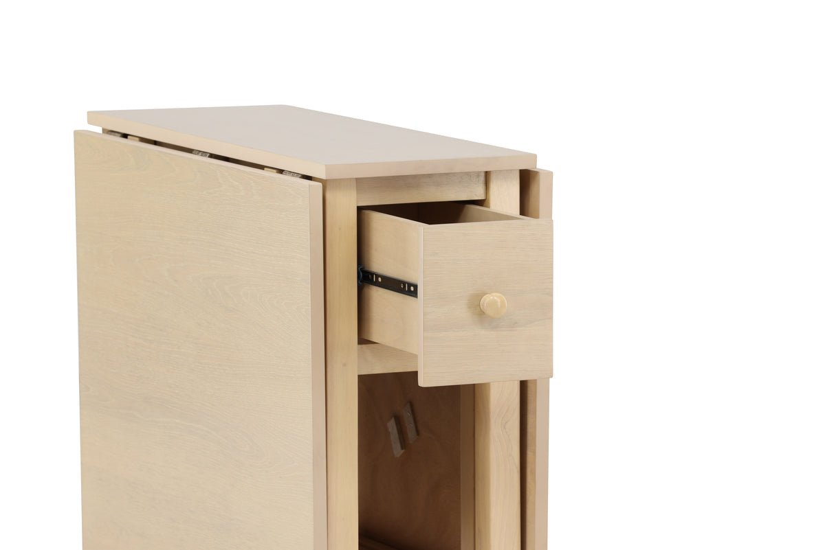 Esstisch Martha - rechteckiger ausziehbarer Esstisch getüncht