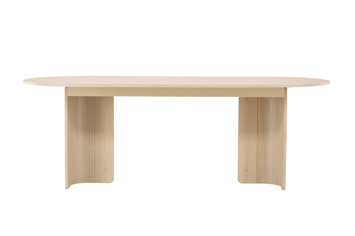 Table à manger Alura - au design harmonieux avec une touche élégante