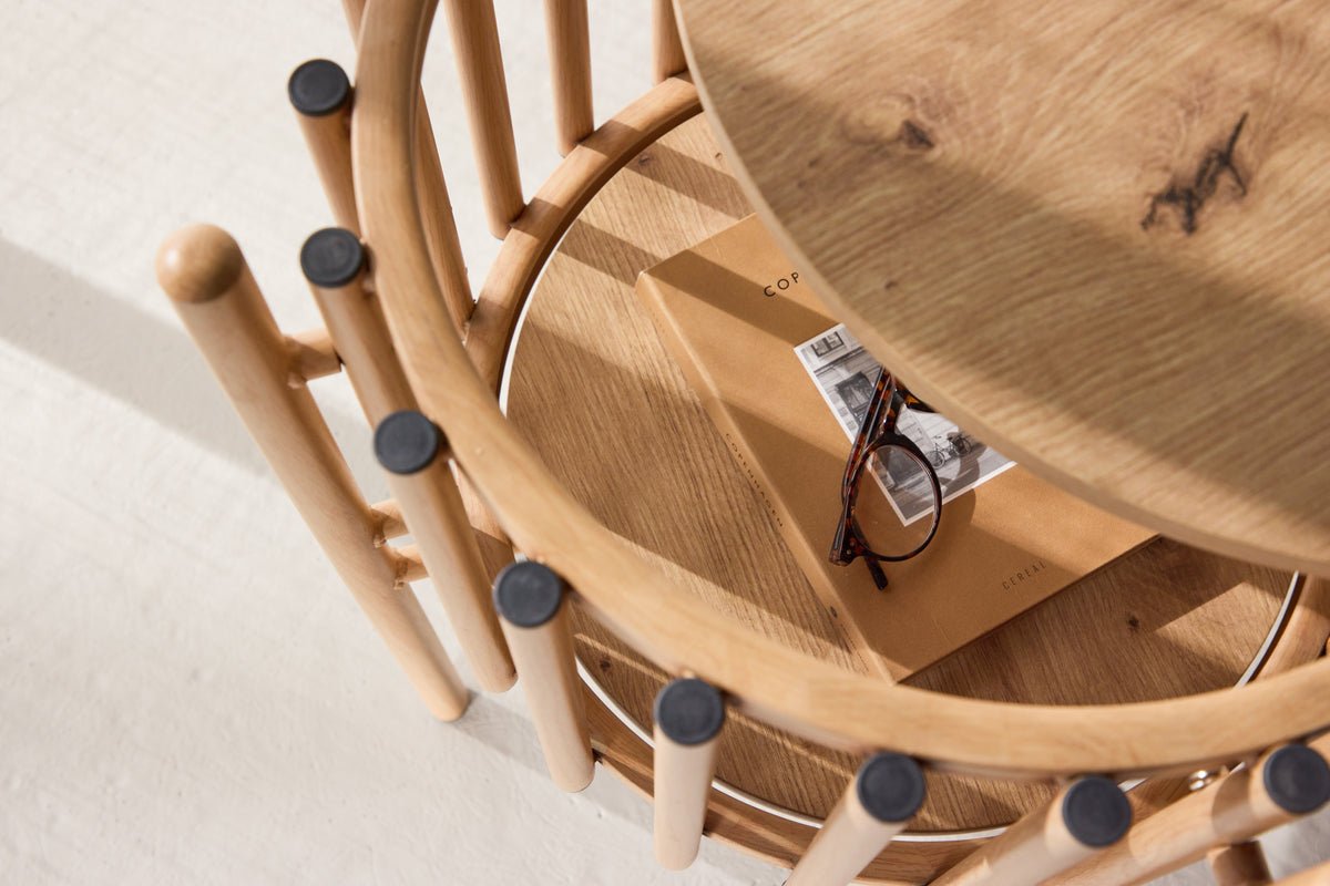 Table d'appoint Rubius – aspect bois