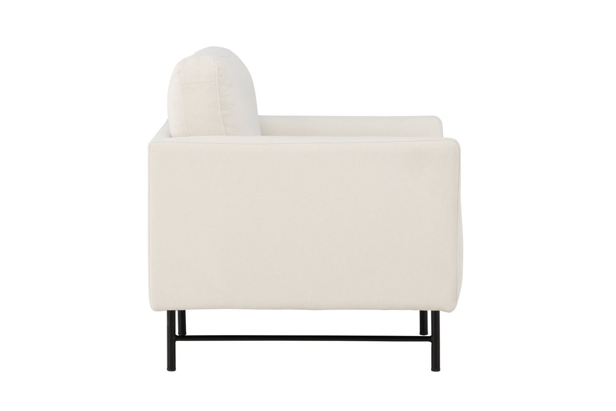 Fauteuil Cloud - Intemporel, clair & confortable en Blanc