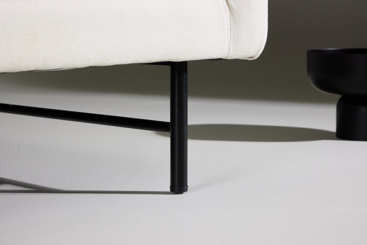 Fauteuil Cloud - Intemporel, clair & confortable en Blanc