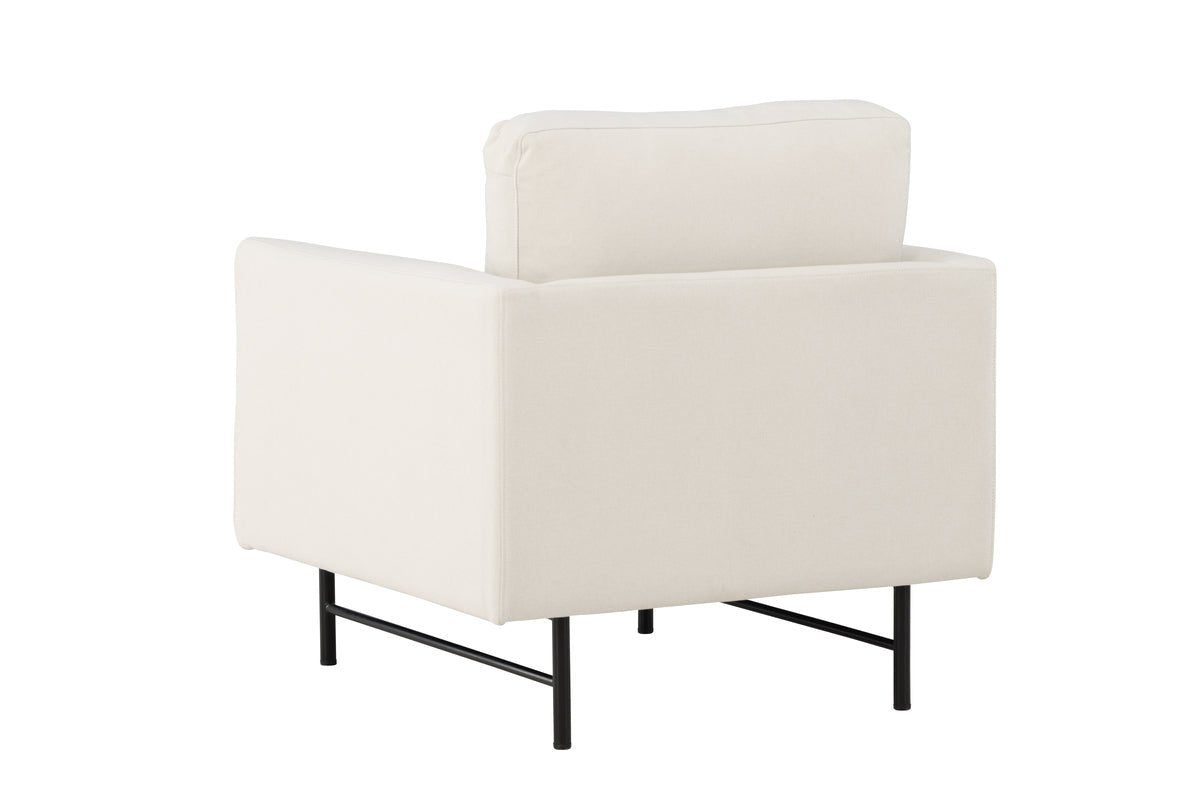 Fauteuil Cloud - Intemporel, clair & confortable en Blanc