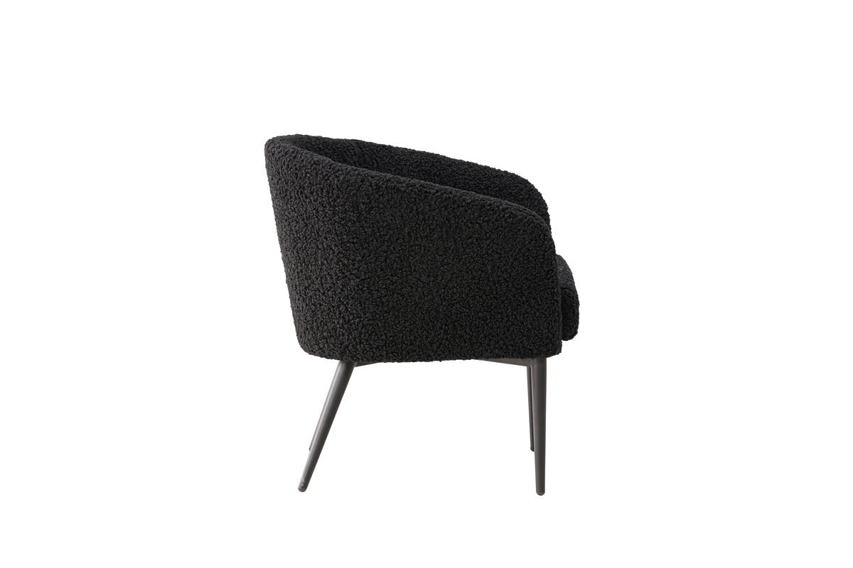 Fauteuil Comfy - avec fourrure d'ours en option Noir ou Blanc