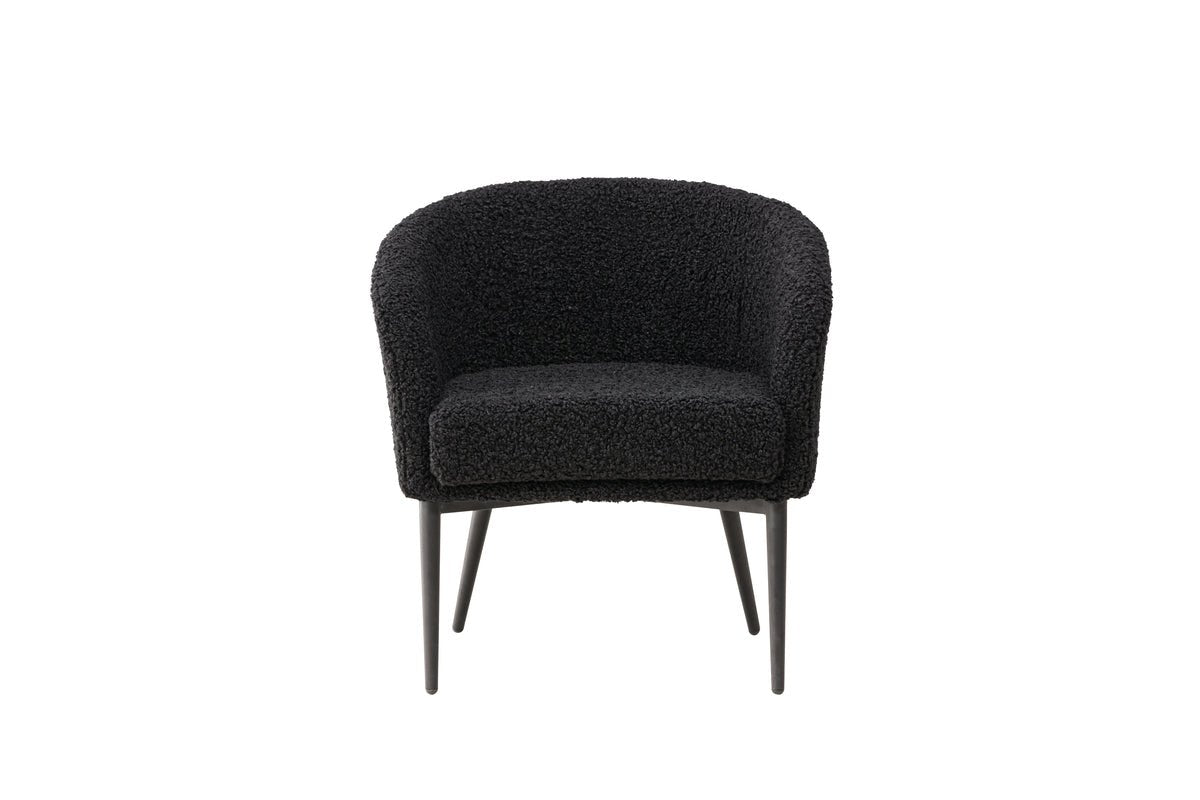 Fauteuil Comfy - avec fourrure d'ours en option Noir ou Blanc
