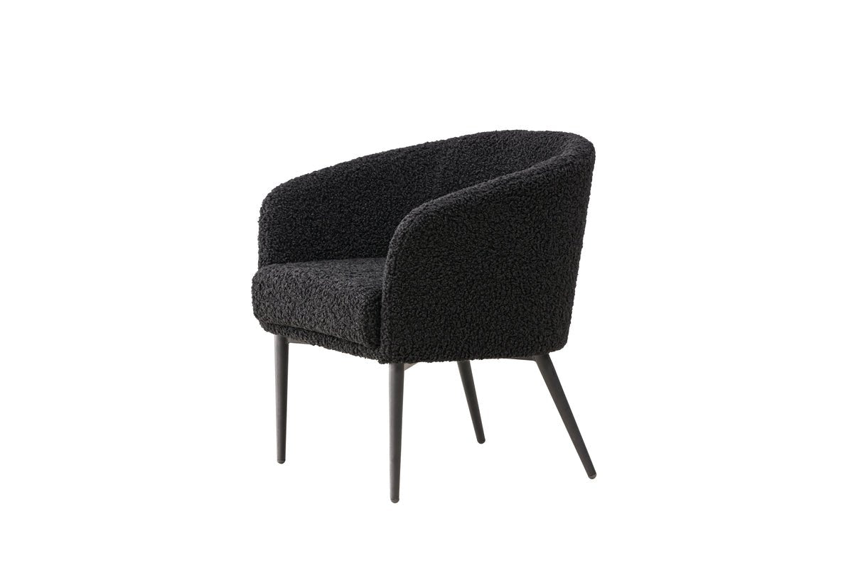 Fauteuil Comfy - avec fourrure d'ours en option Noir ou Blanc