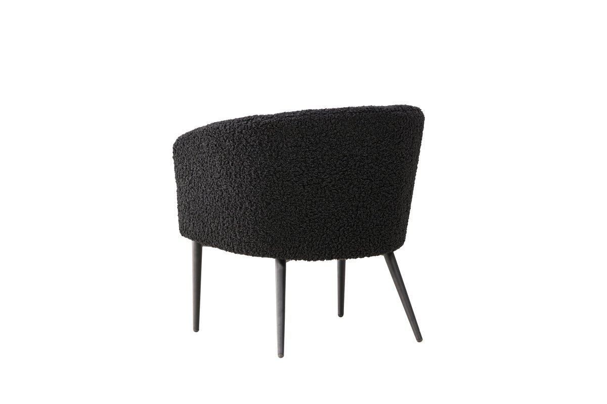 Fauteuil Comfy - avec fourrure d'ours en option Noir ou Blanc