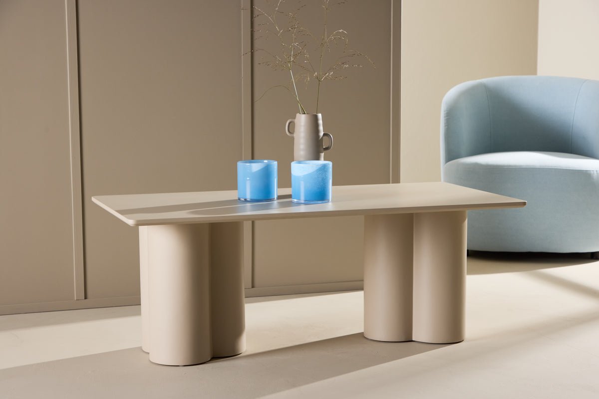 Table basse Aerona - simple en beige