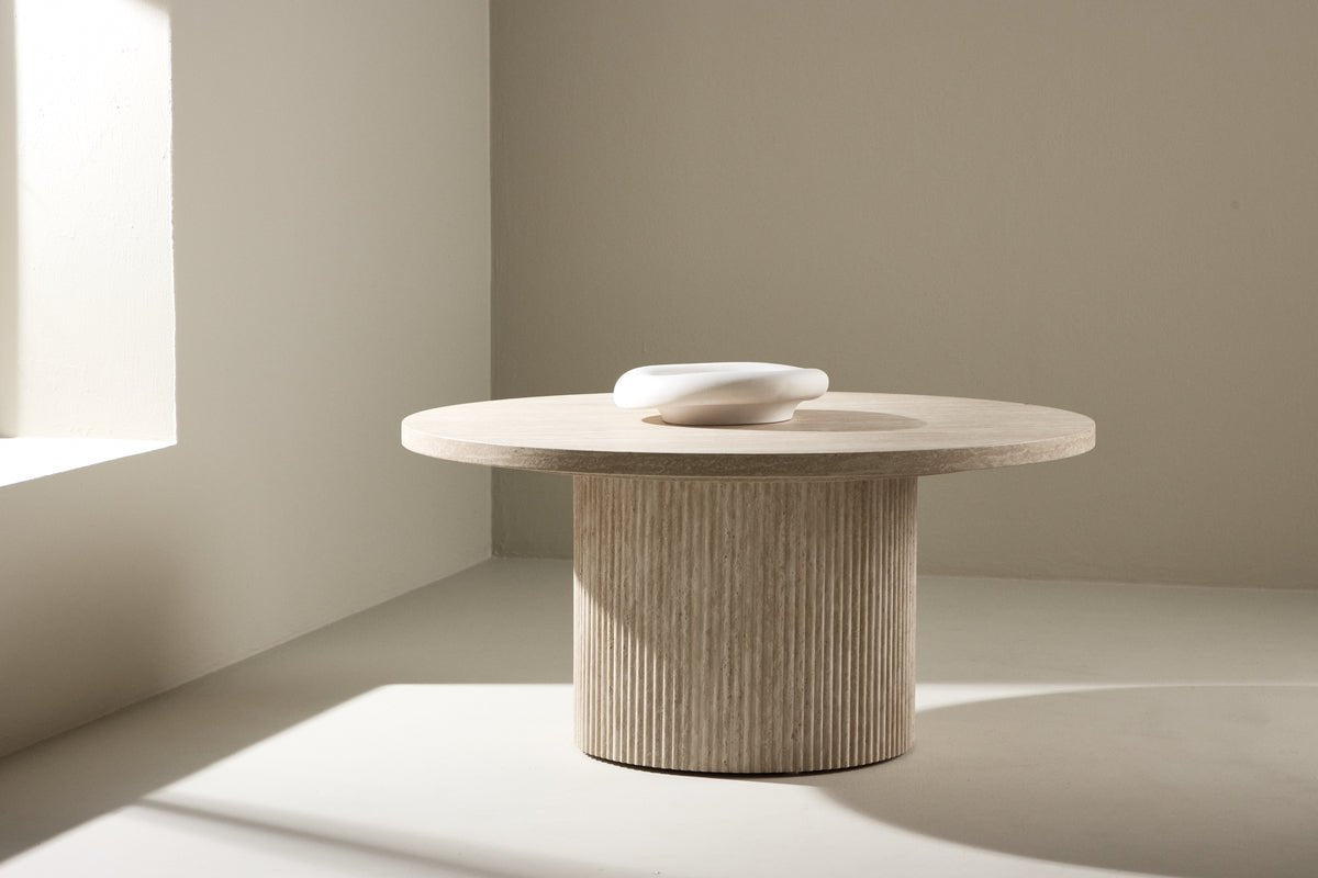 Table basse Tino Big - avec pied strié