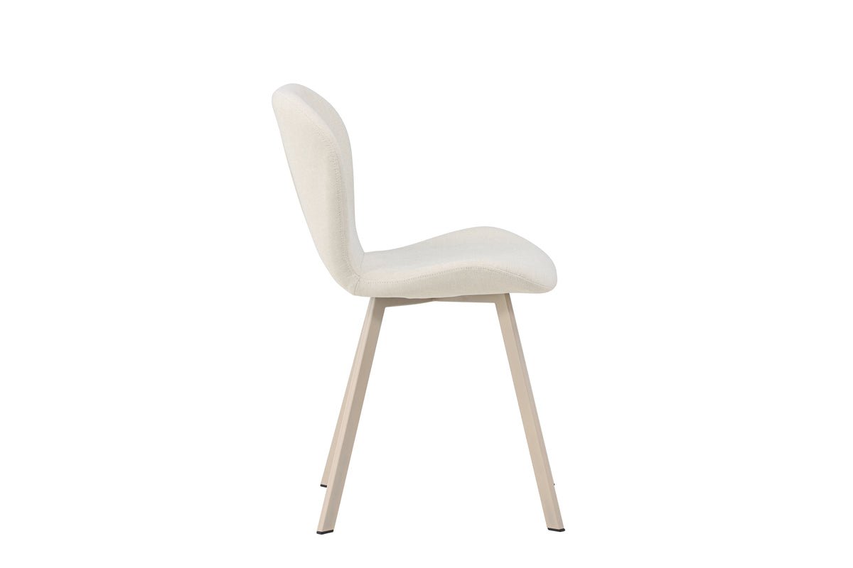 Ensemble de 2 - Chaise Milio en Beige élégant