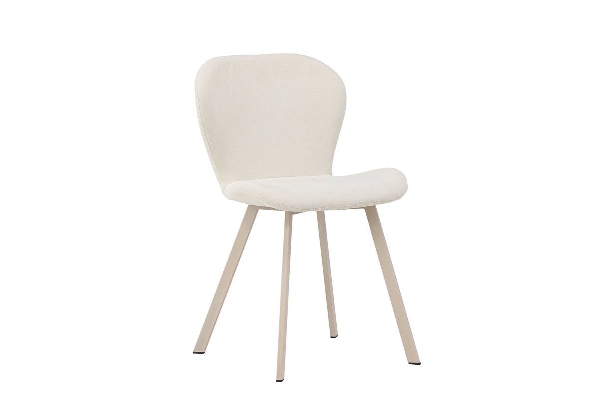Ensemble de 2 - Chaise Milio en Beige élégant