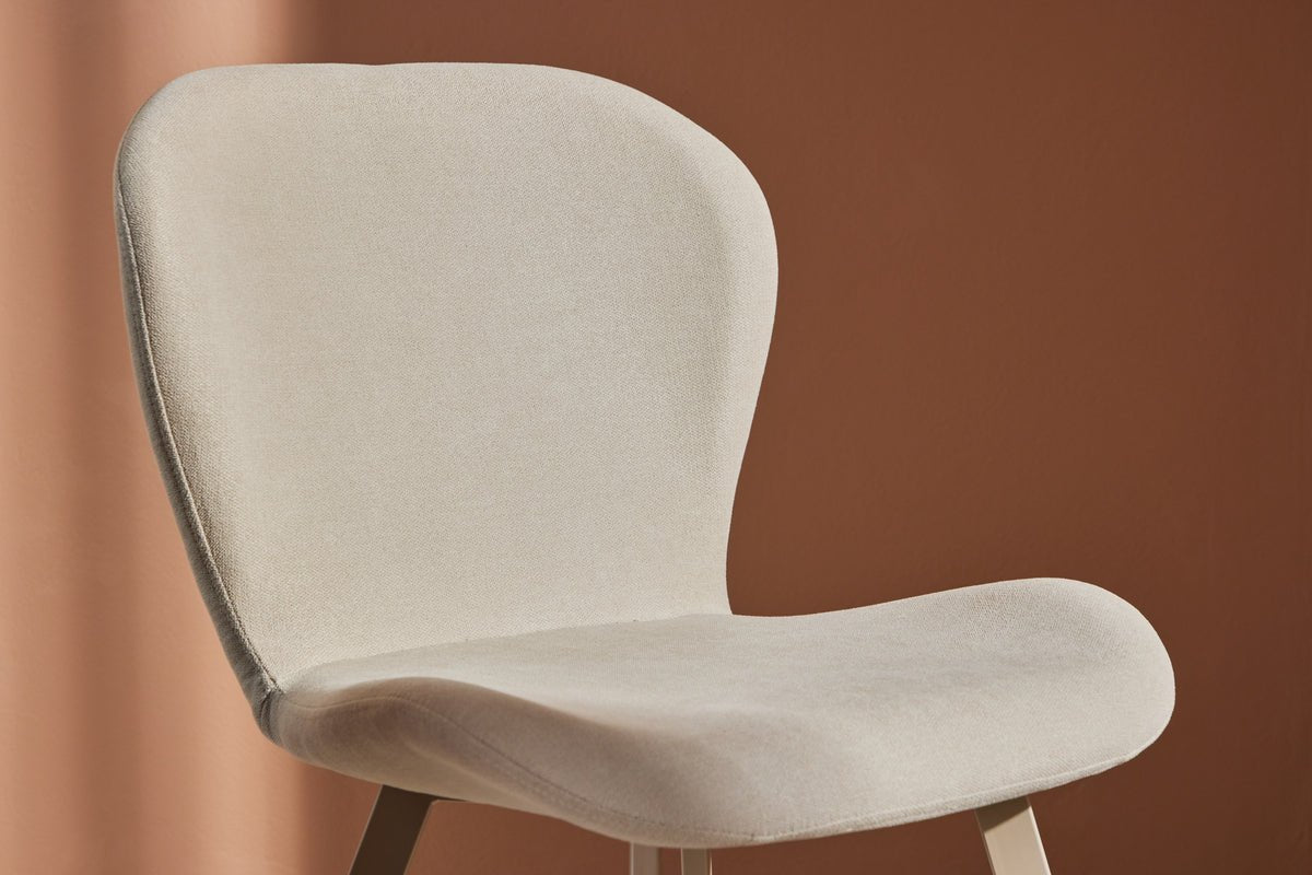 Ensemble de 2 - Chaise Milio en Beige élégant