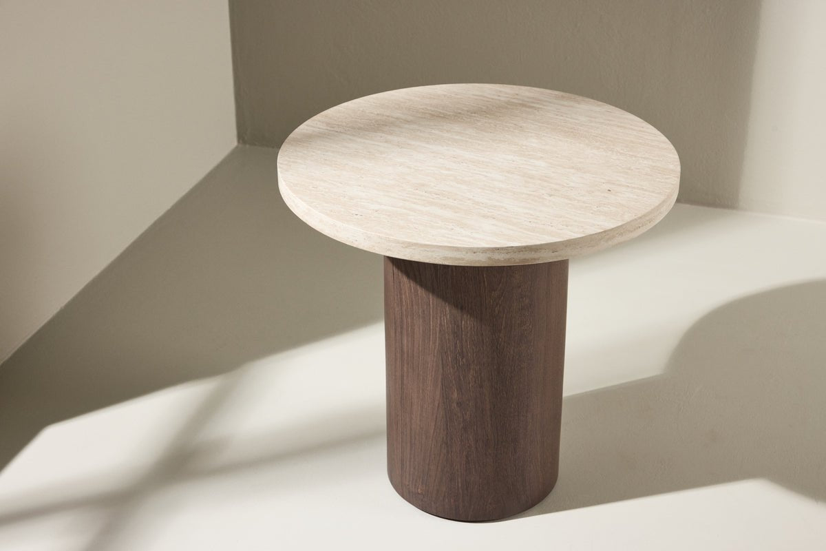 Table basse/table d'appoint Benora Mini - aspect bois