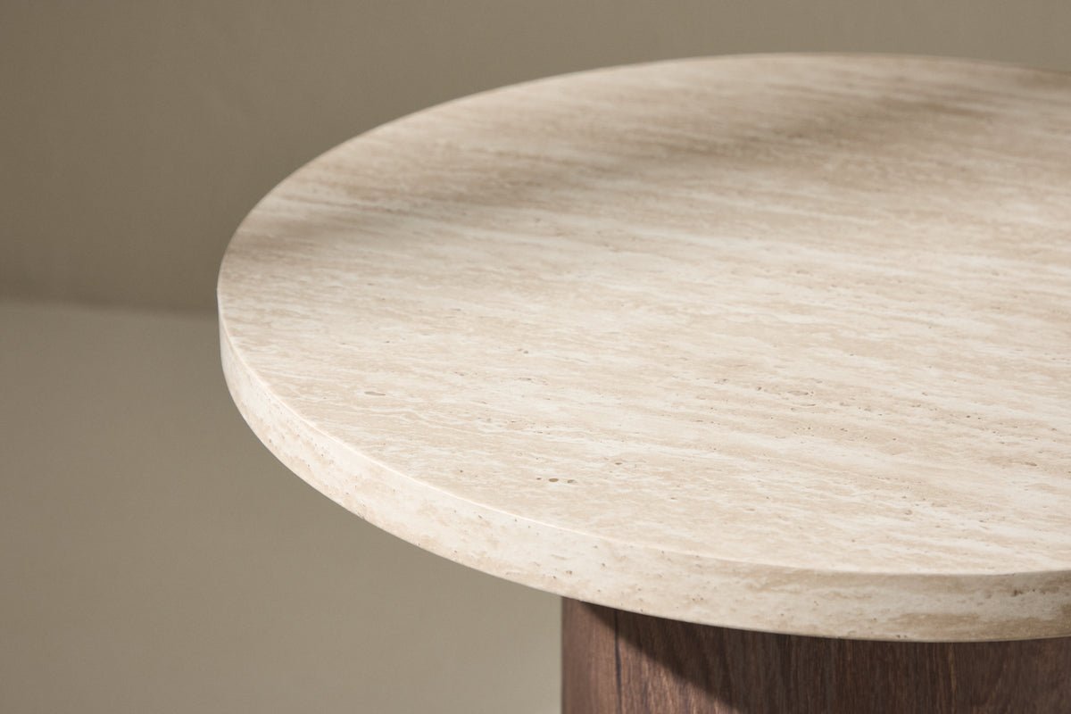 Table basse/table d'appoint Benora Mini - aspect bois