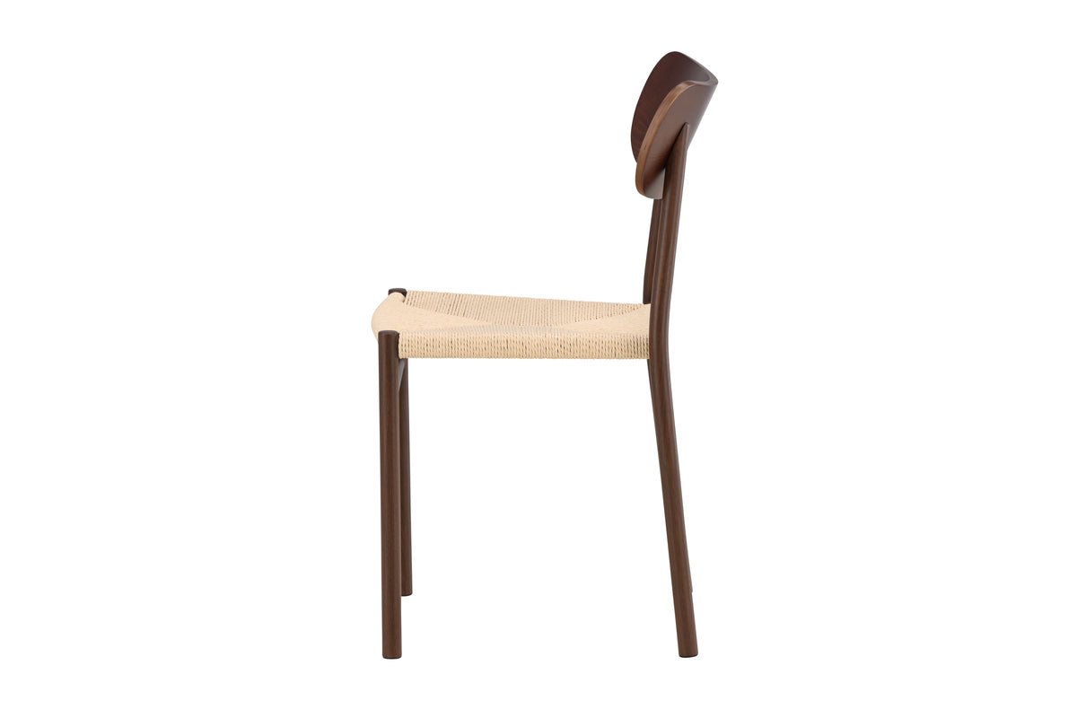 Ensemble de 2 - Chaise Pam en Vert ou Marron au choix