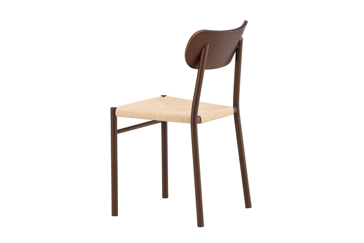 Ensemble de 2 - Chaise Pam en Vert ou Marron au choix