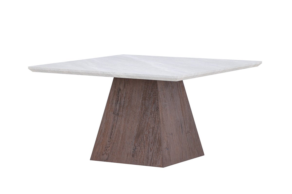 Table basse Venato - avec plateau en imitation marbre