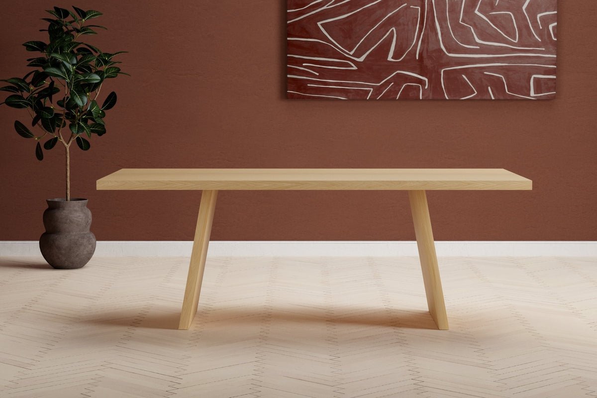 Table à manger Ana - en aspect naturel pour salle à manger et cuisine