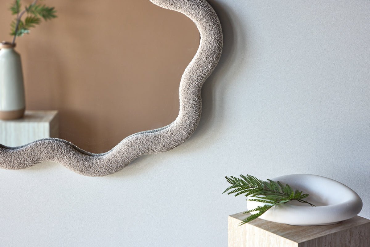 Spiegel Fluffo – avec cadre bouclé