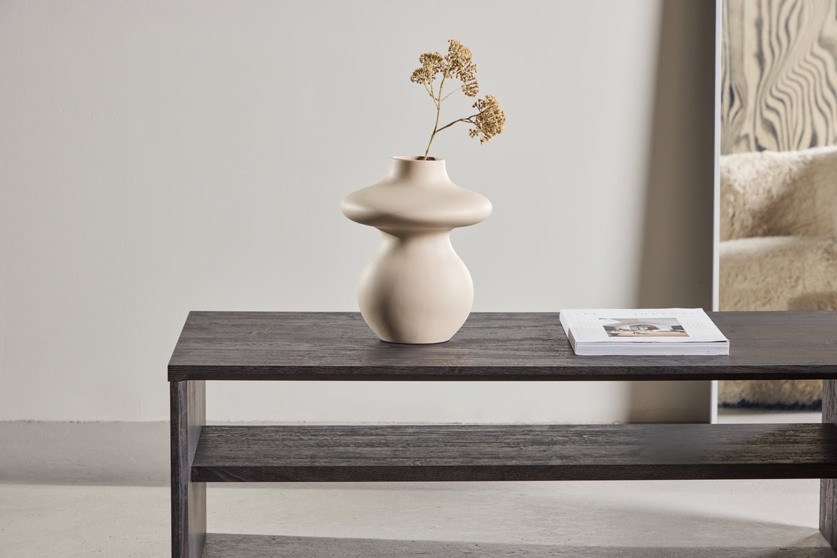 Table basse Melana - avec étagère intégrée