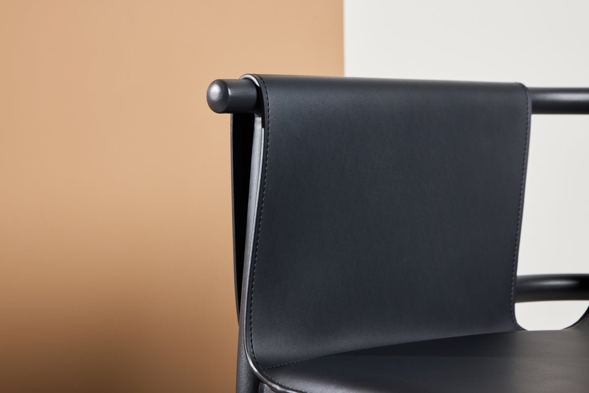 Chaise Faro - Avec cadre en poudre noble revêtu