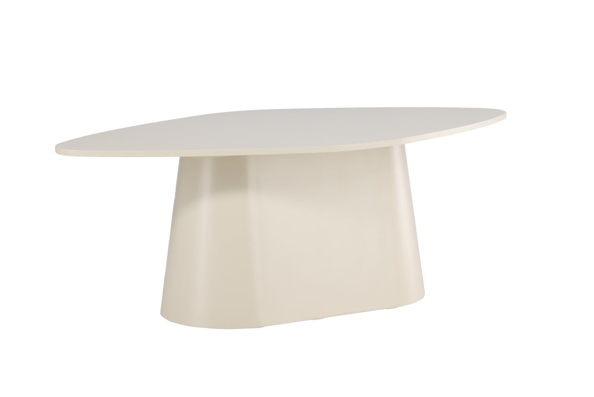 Table à manger Solaro – Table à manger design ovale 210x110 cm en Beige