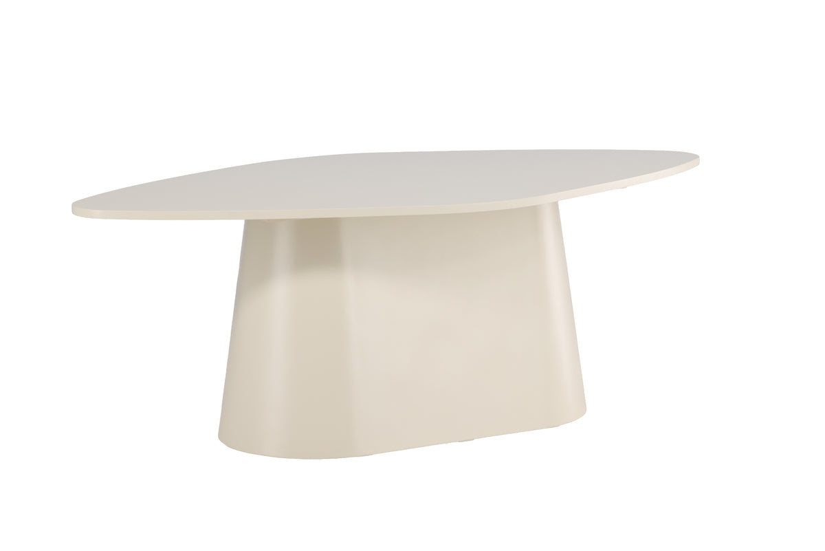 Table à manger Solaro – Table à manger design ovale 210x110 cm en Beige