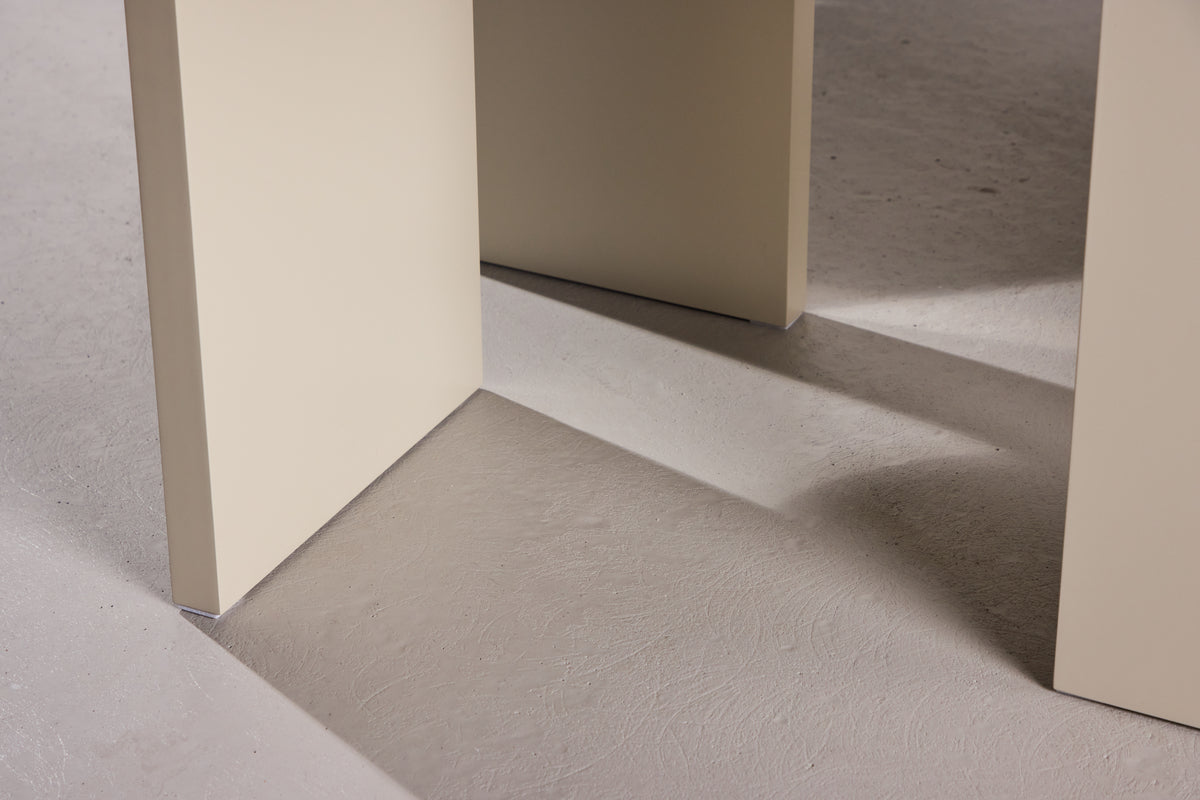 Table à manger Lumière – avec plateau de table unique