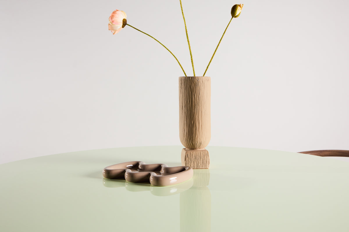 Table à manger Yarra - une table à manger ronde de style scandinave