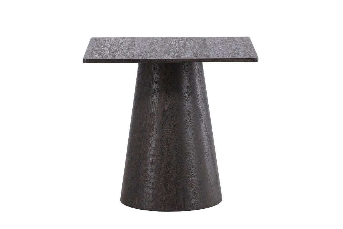 Table à manger Moreno – Table carrée 80x80 cm en moka