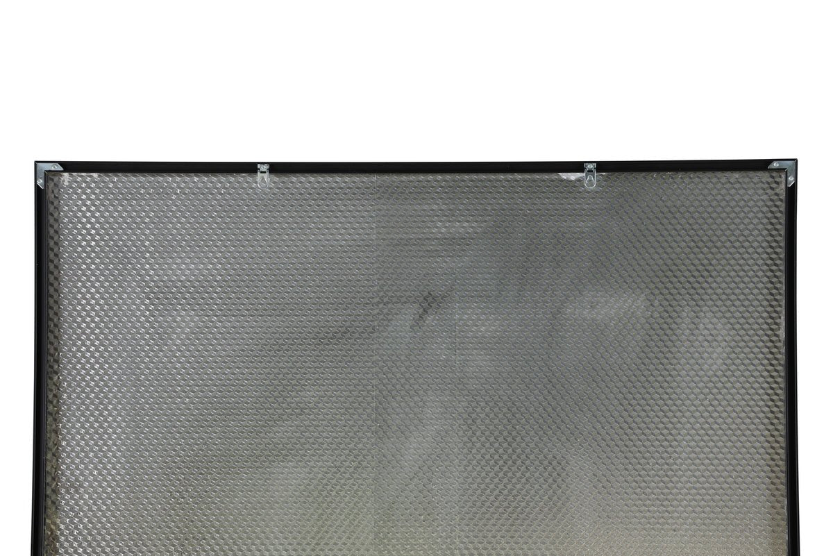 Spiegel Melton – avec cadre en aluminium noir mince