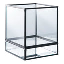 Bougeoir Ferro Glas – Métal et verre en Noir