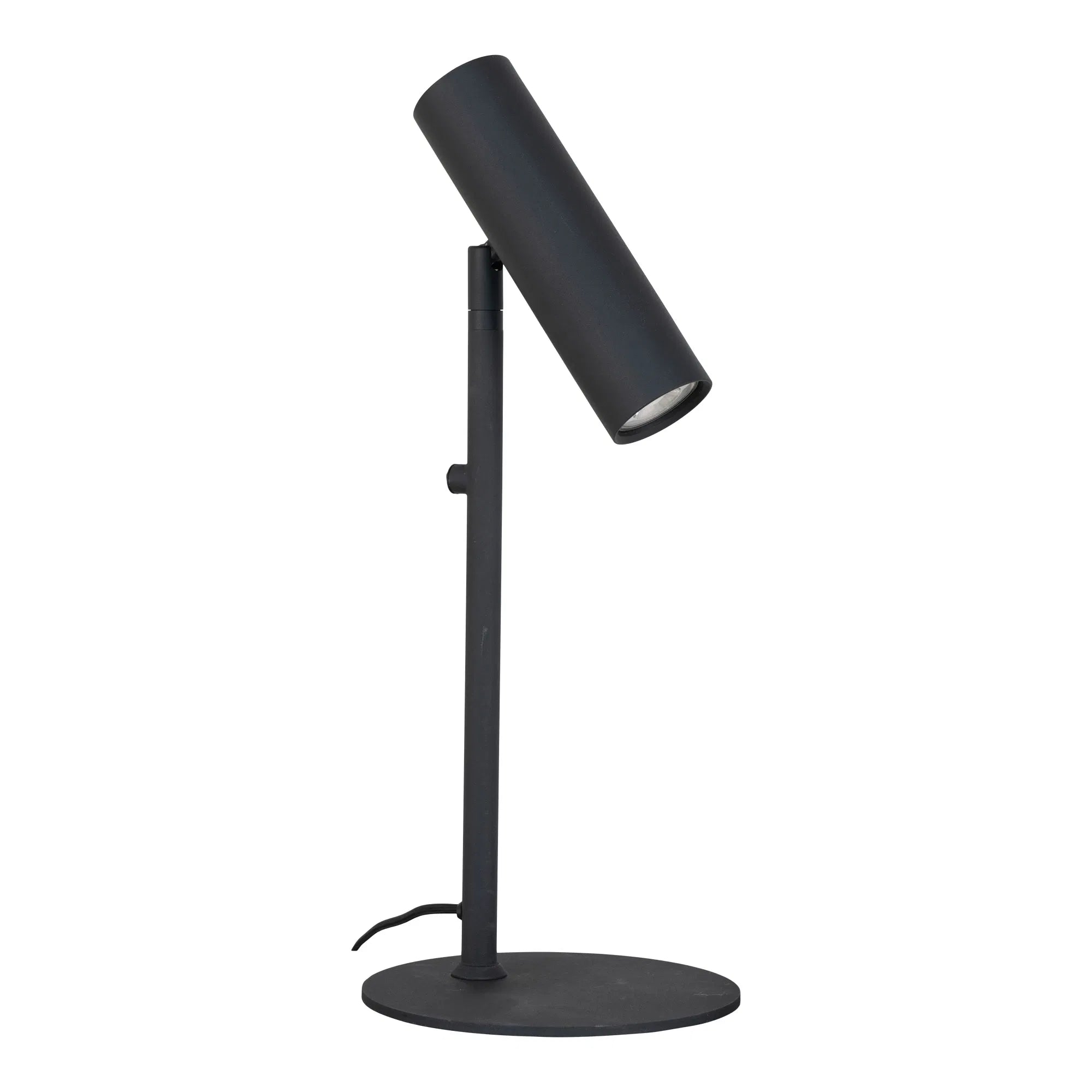 Lampe de table « Lazaro » – accent métallique en Noir ou or