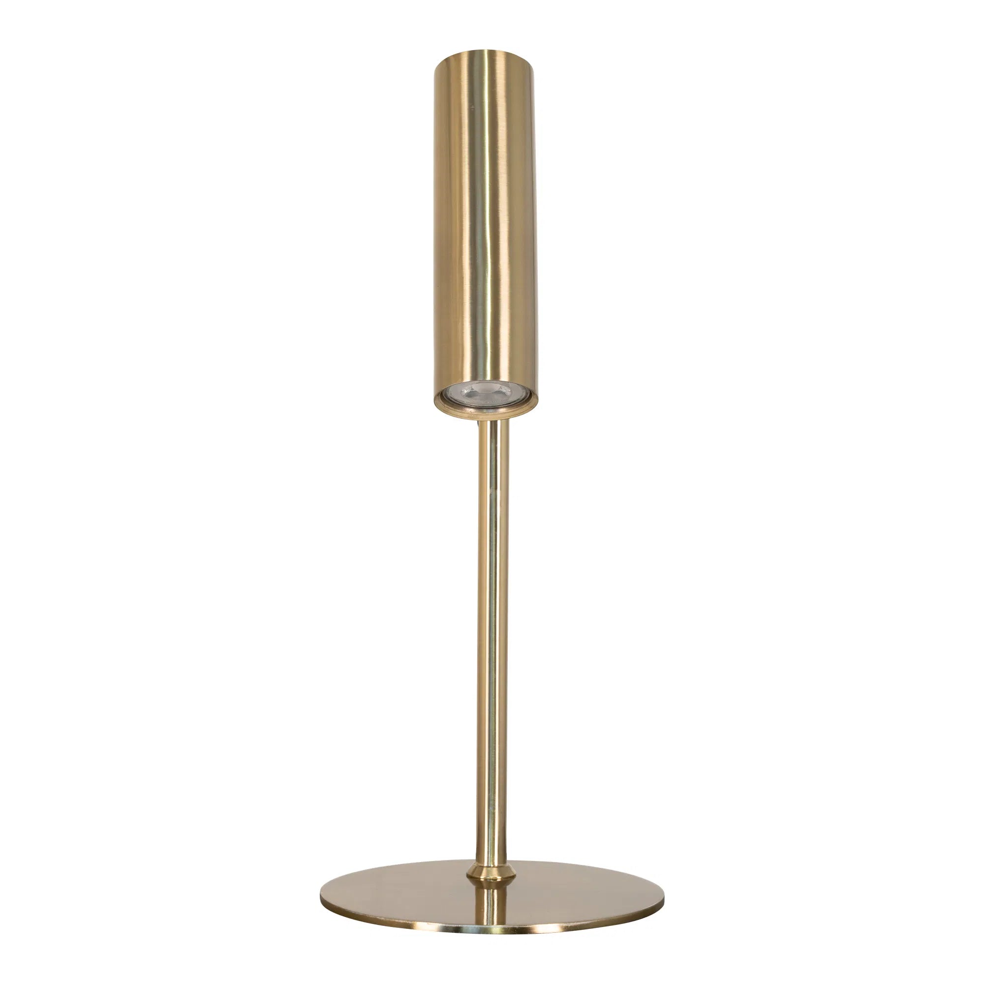 Lampe de table « Lazaro » – accent métallique en Noir ou or