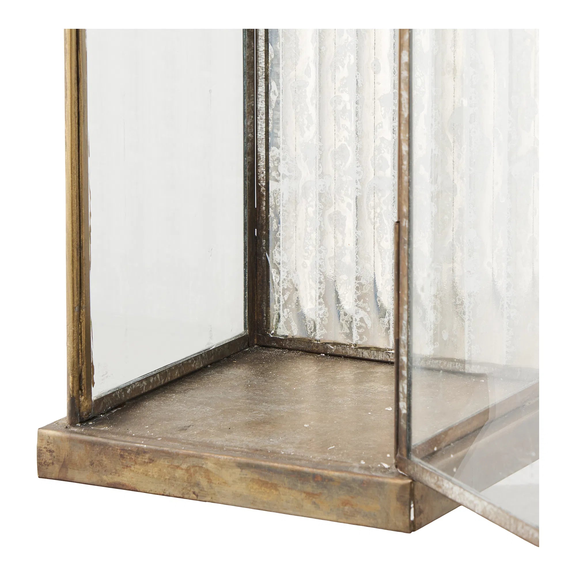 Lanterne de jardin Solmera – fabriquée en Métal et en verre