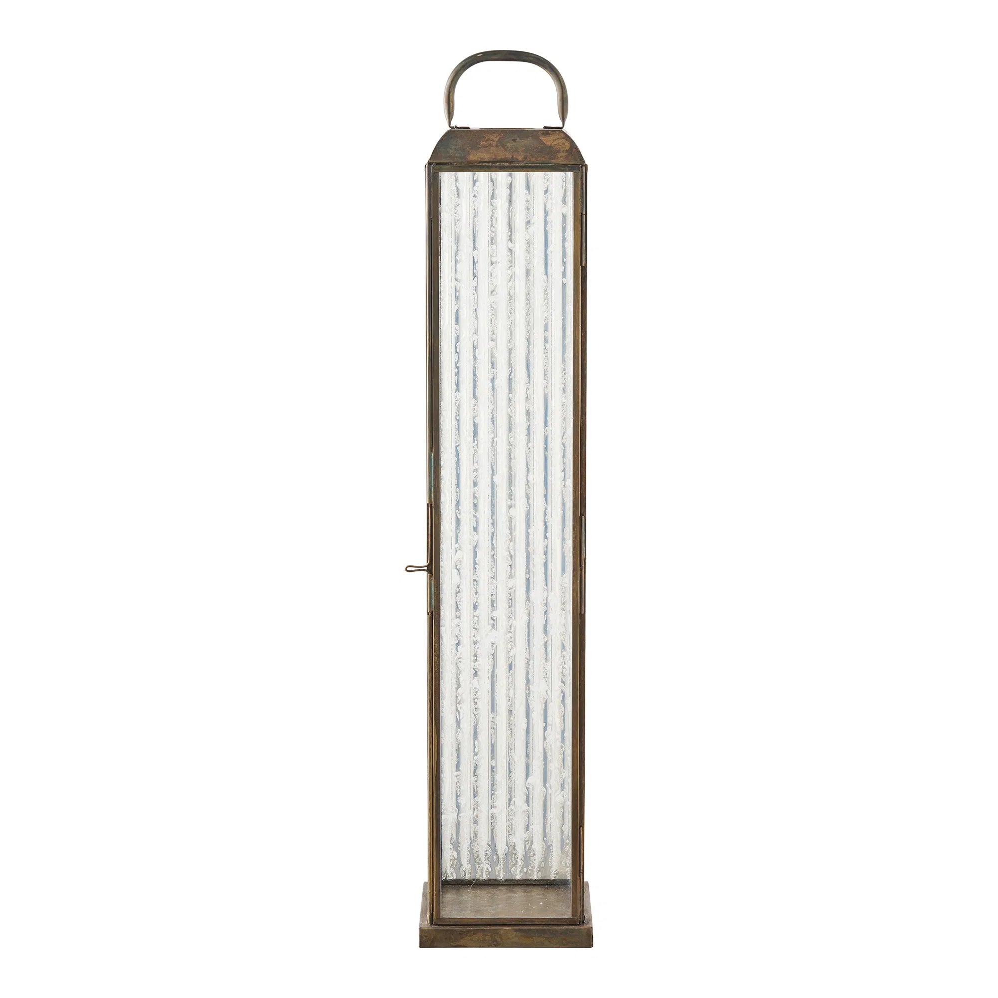 Lanterne de jardin Solmera – fabriquée en Métal et en verre