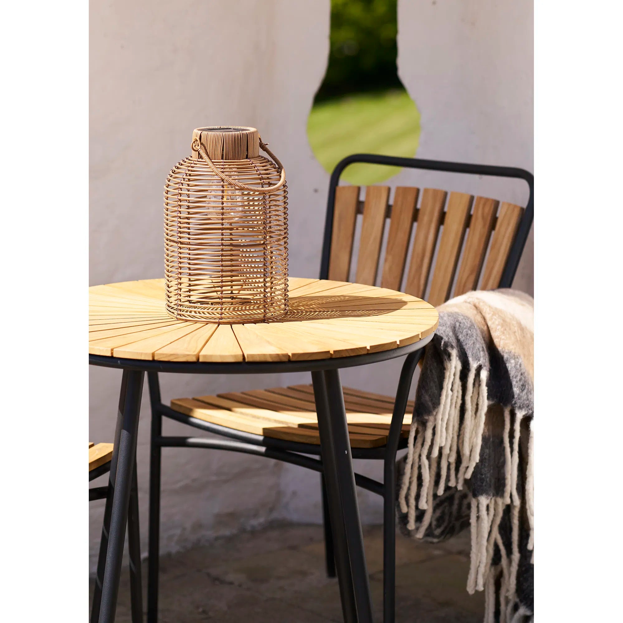 Lampe de table solaire « Brentford » – Charme naturel
