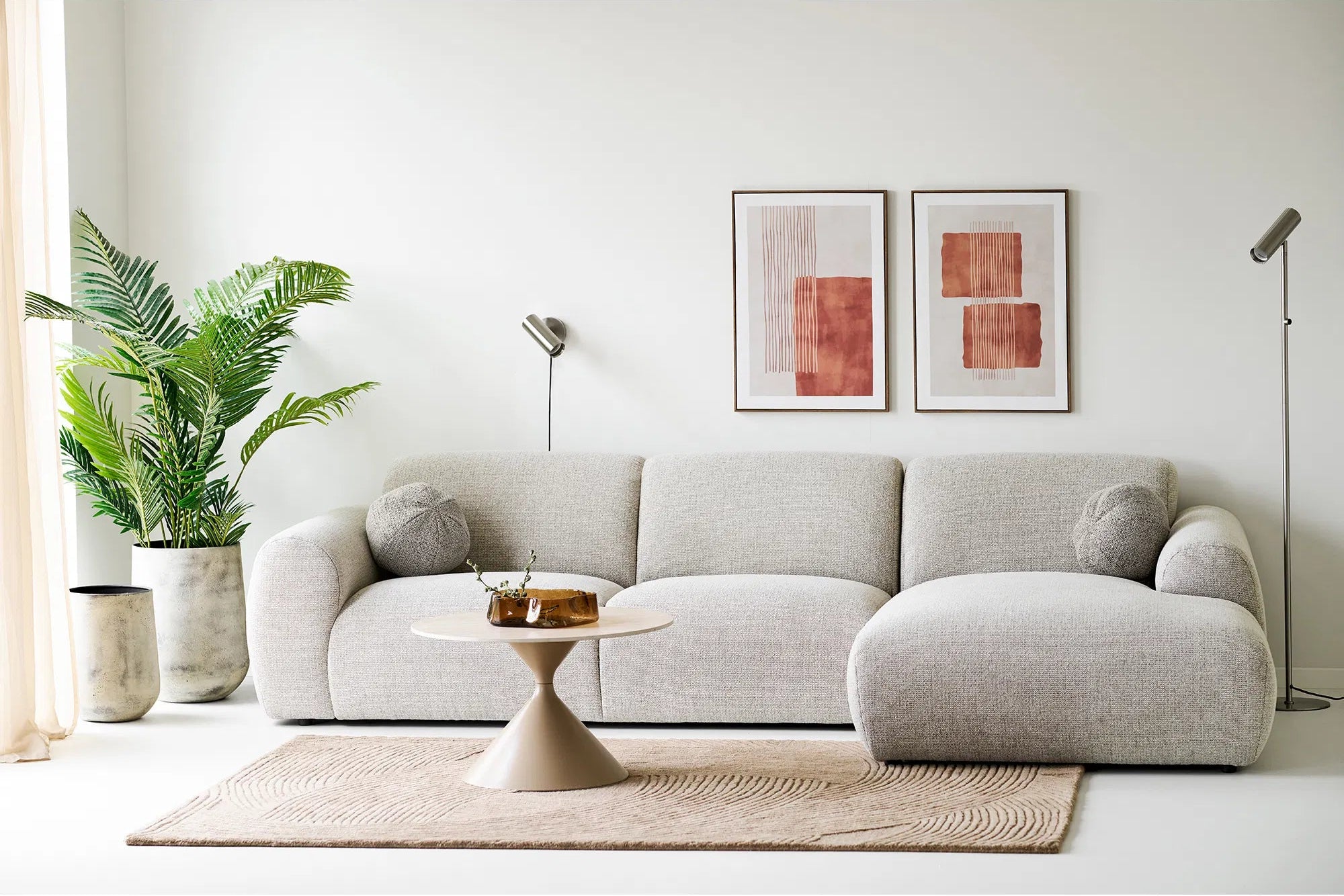 Lampadaire Ardovina - Luminaire design en métal