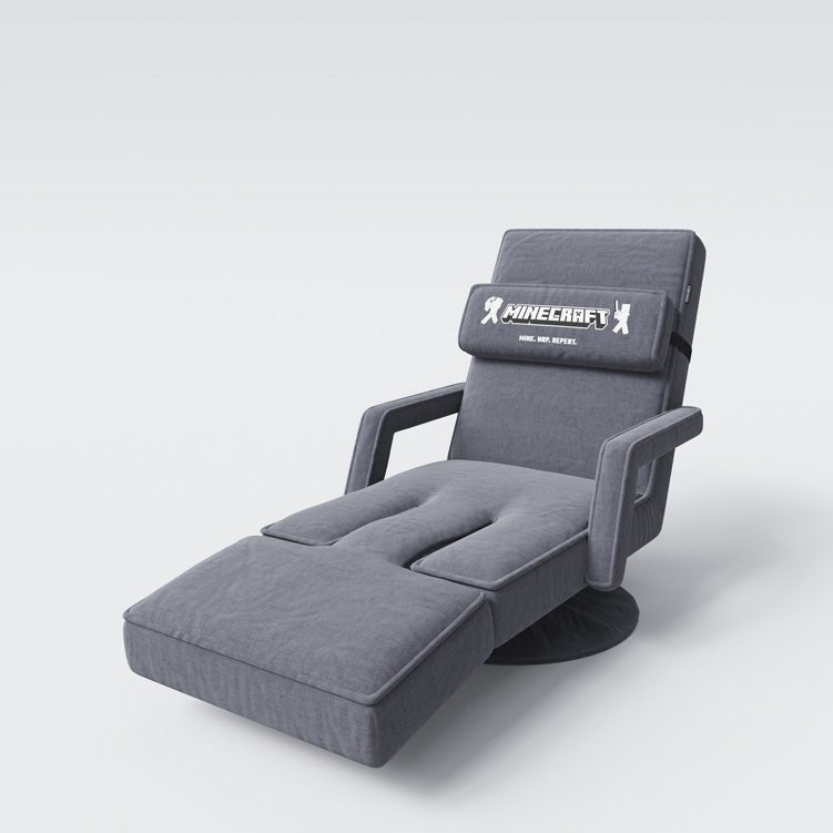 Fauteuil de jeu Minecraft « CraftStation » – réglable avec repose-pieds, accoudoirs et support pour clavier
