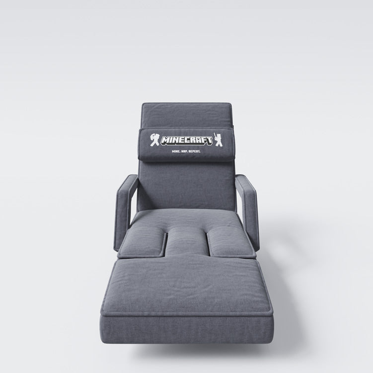 Fauteuil de jeu Minecraft « CraftStation » – réglable avec repose-pieds, accoudoirs et support pour clavier