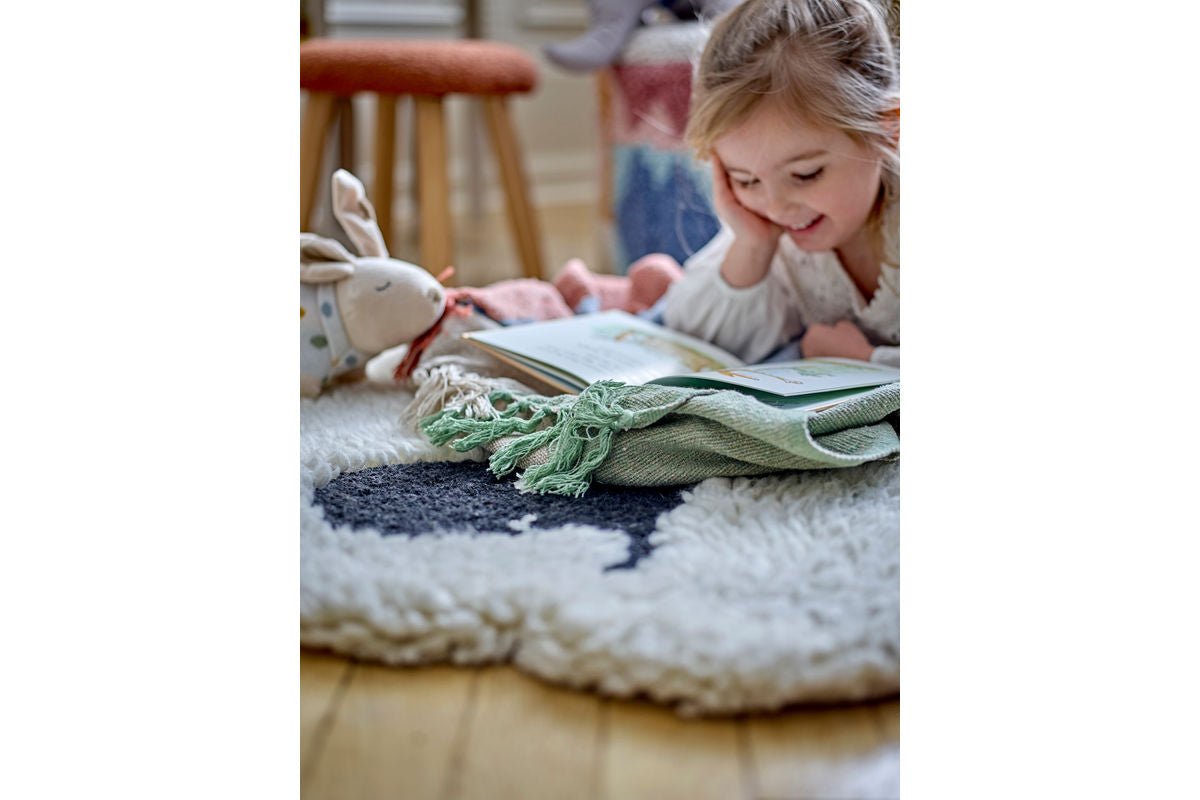 Tapis pour enfants Wolki – en 100 % laine aspect mouton