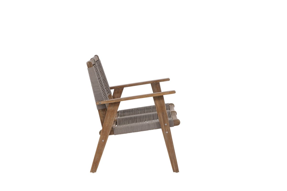 Banc de jardin Sofie - fabriqué en acacia brun