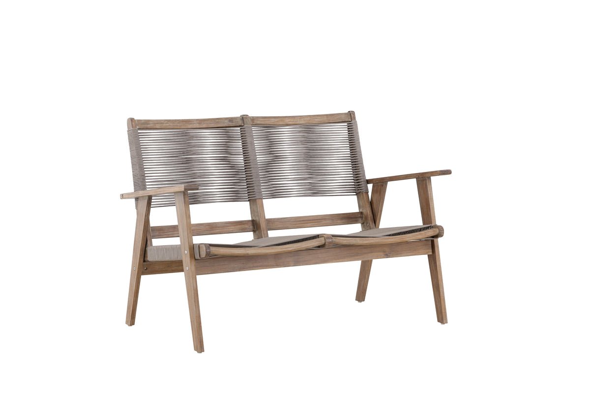 Banc de jardin Sofie - fabriqué en acacia brun