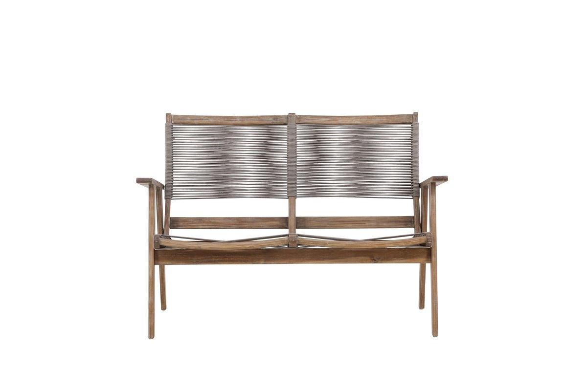 Banc de jardin Sofie - fabriqué en acacia brun