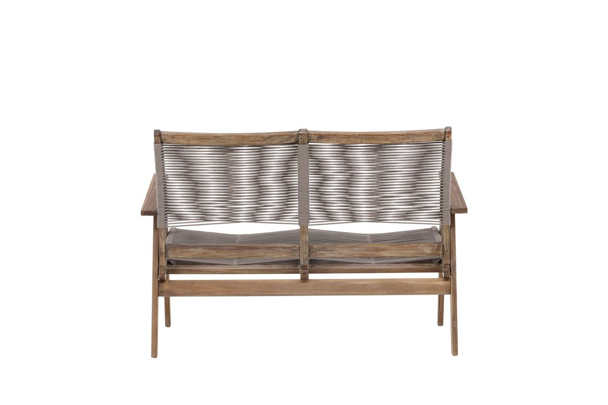 Banc de jardin Sofie - fabriqué en acacia brun