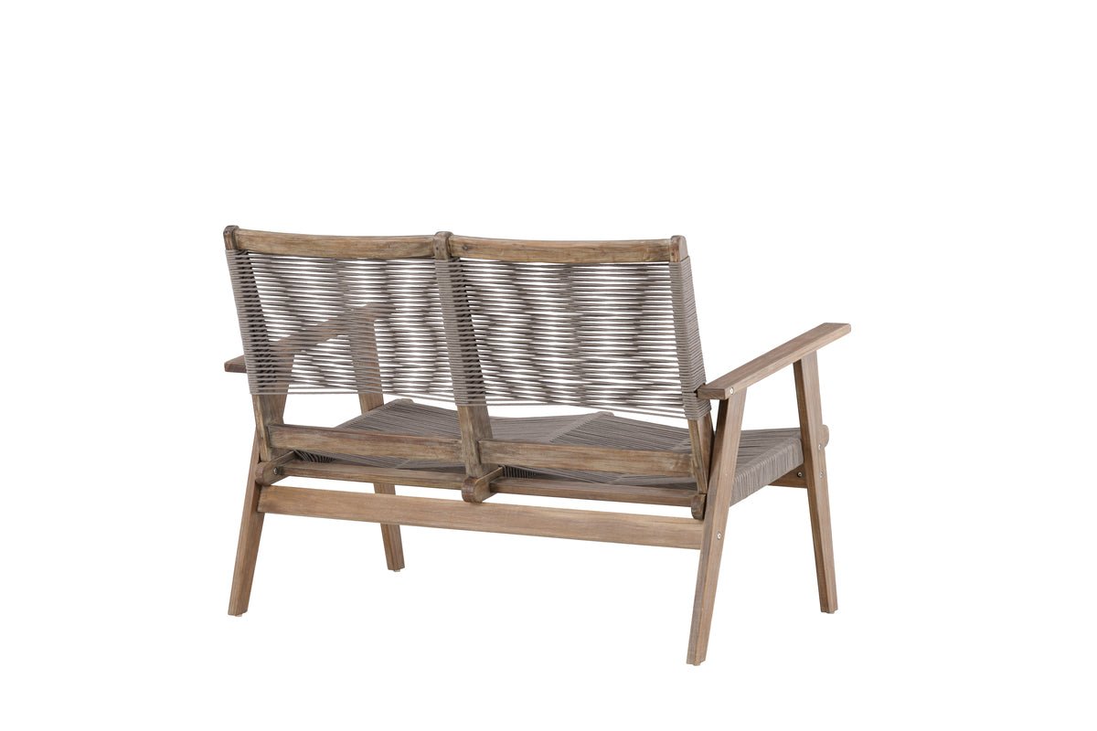 Banc de jardin Sofie - fabriqué en acacia brun